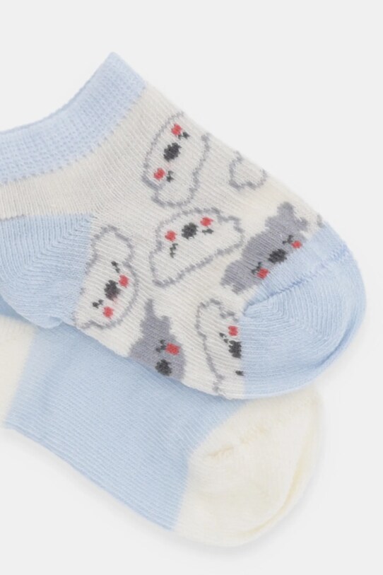 Шкарпетки United Colors of Benetton 2-pack 6AO50703X.W.Seasonal блакитний SS25