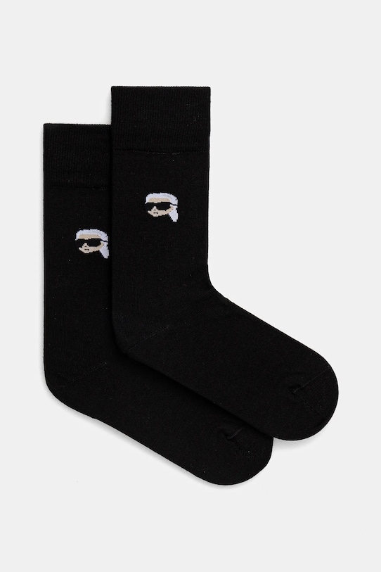 Karl Lagerfeld skarpetki skarpetki długie czarny 551102.805514