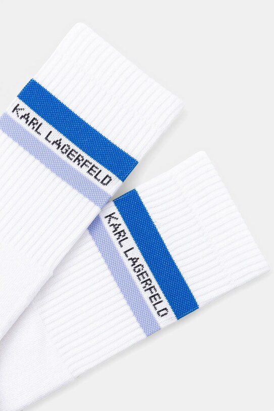 Karl Lagerfeld sosete 551101.805507 alb SS25