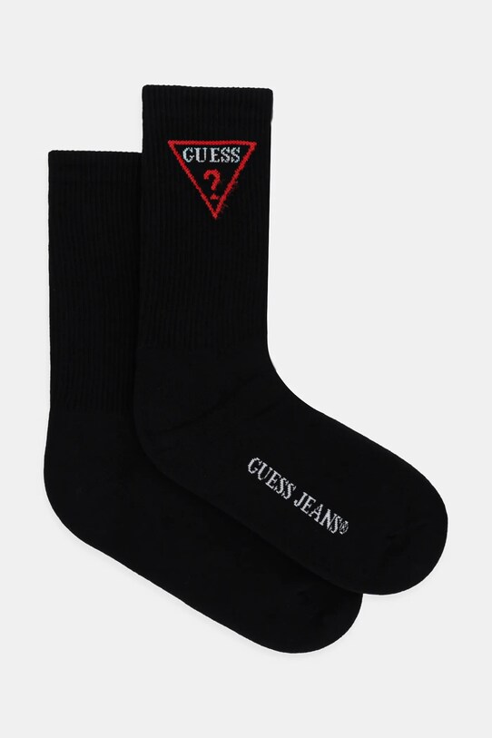 Шкарпетки Guess Jeans довгі шкарпетки чорний M4BZ49.Z3KA1