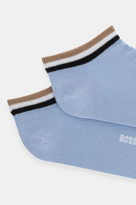 BOSS skarpetki 2-pack 50503506 niebieski SS25