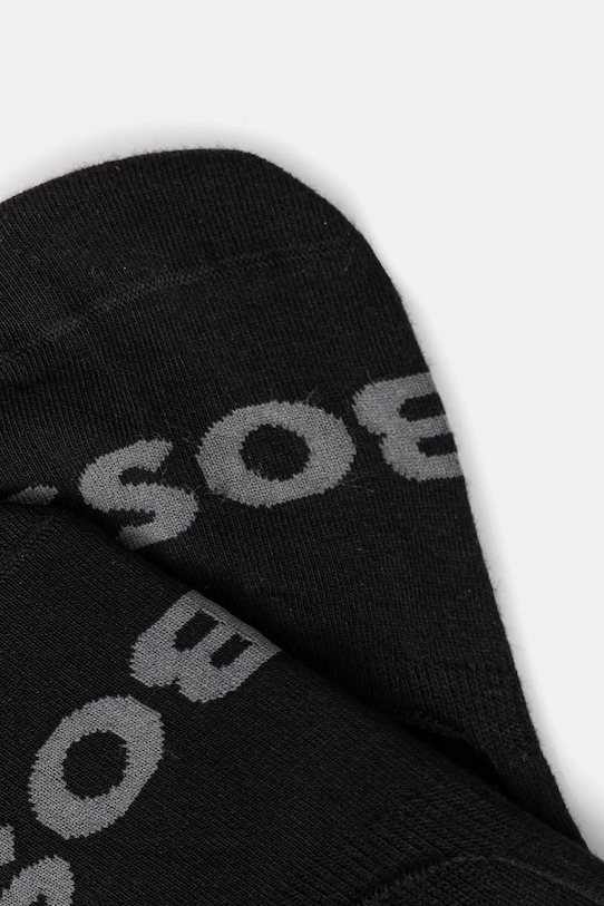 BOSS calzini pacco da 2 50516402 nero SS25
