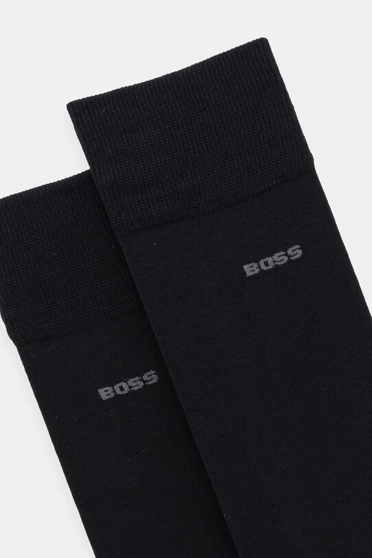 Κάλτσες BOSS 2-pack 50534901 μαύρο SS25