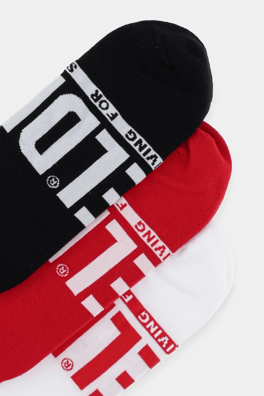 Шкарпетки Diesel SKM-GOST-THREEPACK SOCKS 3-pack 00SI8H.0EGBH барвистий SS25