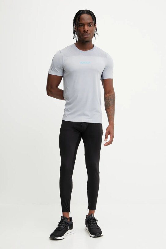 Calvin Klein Performance legginsy treningowe LVGMS5L600 czarny SS25