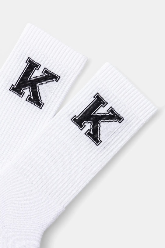 Čarape Karl Lagerfeld 552101.805518 bijela SS25