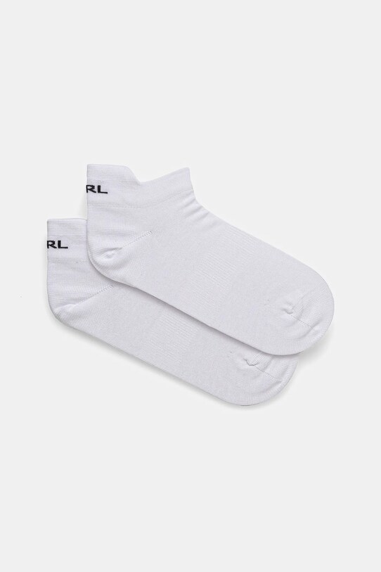 Karl Lagerfeld sosete sosete scurte alb 552102.805515