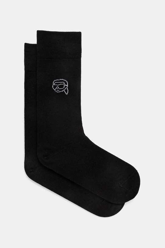 Ponožky Karl Lagerfeld dlhé ponožky čierna 552102.805512