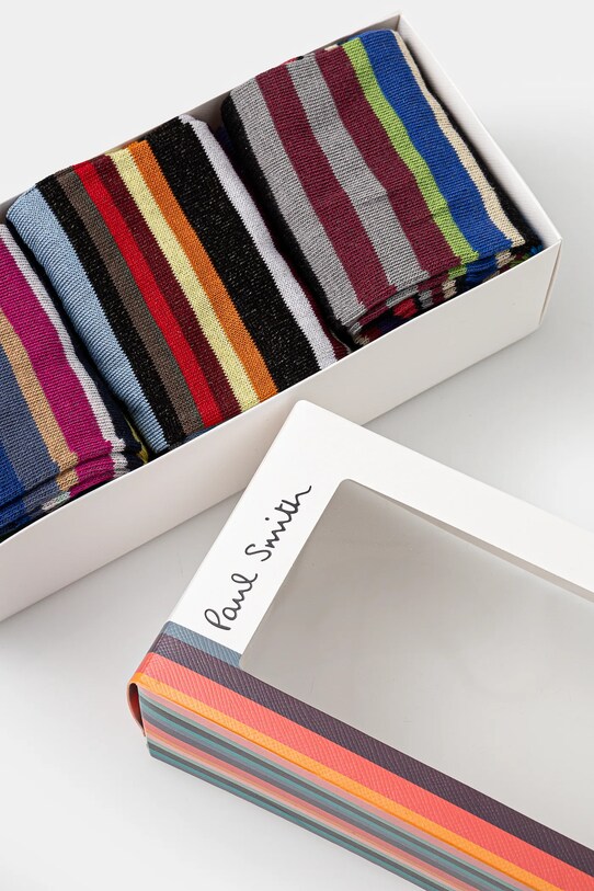 Одяг Шкарпетки Paul Smith 3-pack M1A.SOCK.P3PSTR барвистий