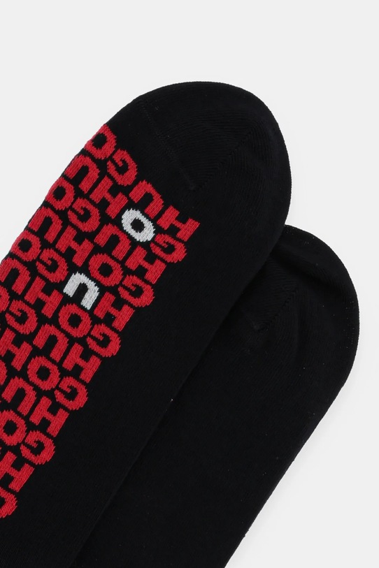 HUGO sosete 2-pack 50520998 negru SS25