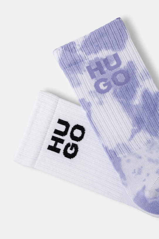 Ponožky HUGO 2-pack 50537570 bílá SS25