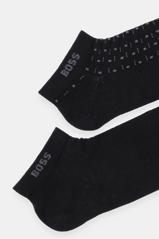 BOSS skarpetki 2-pack 50537524 czarny SS25