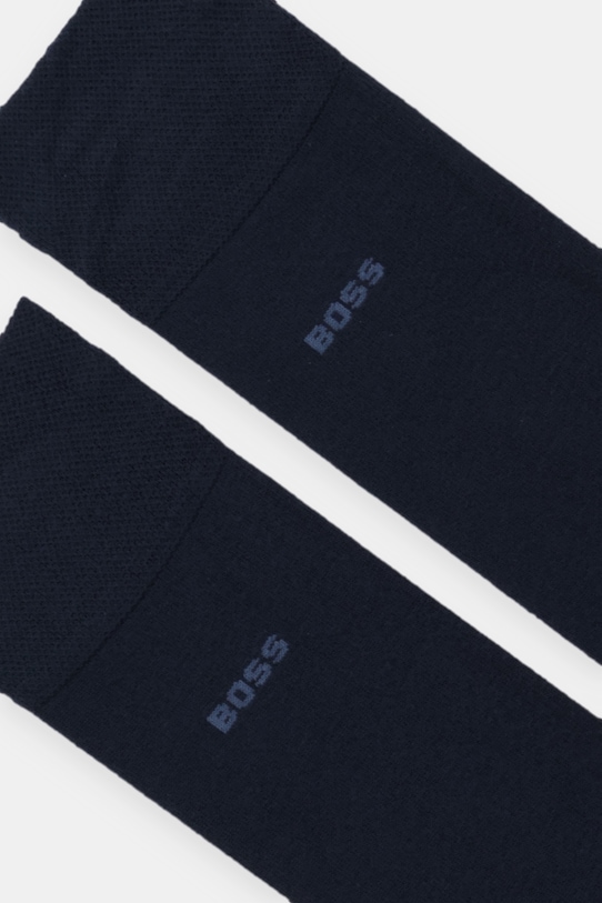 Чорапи BOSS (2 броя) 50538200 тъмносин SS26