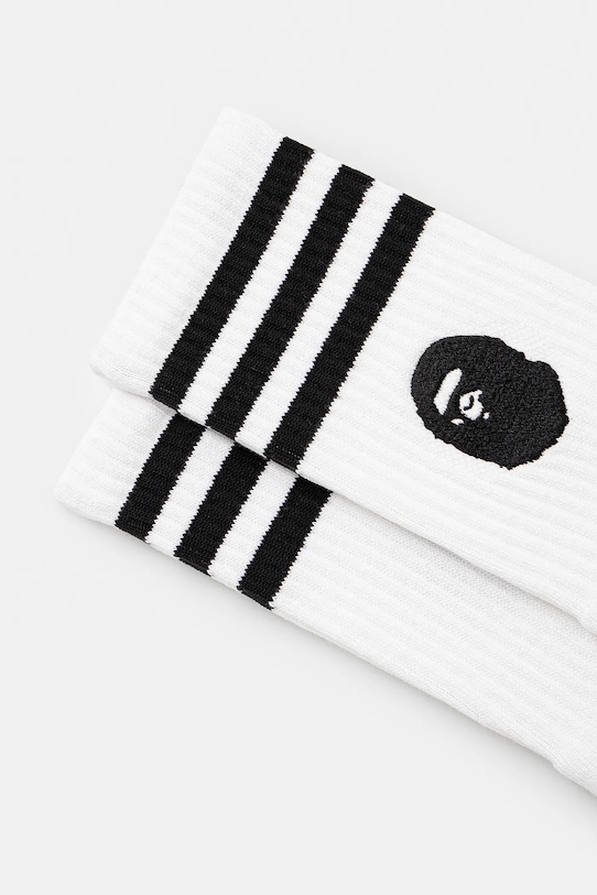 adidas Originals x BAPE SSTR PACK socks JN7124 white SS25