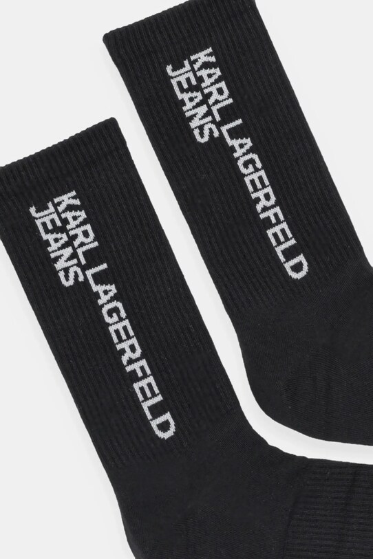 Karl Lagerfeld Jeans zokni 2 pár A1M47050 fekete SS25