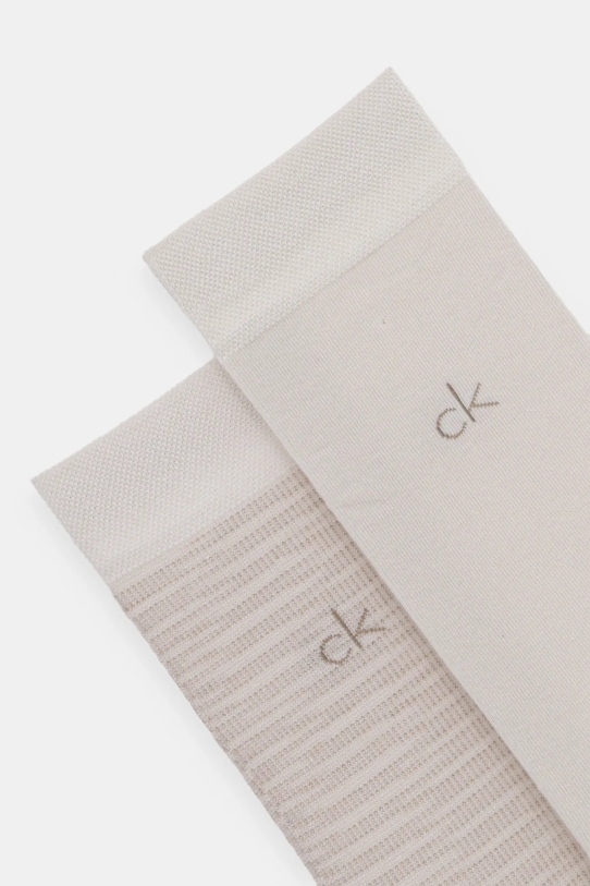 Calvin Klein calzini pacco da 2 701231365 beige SS25