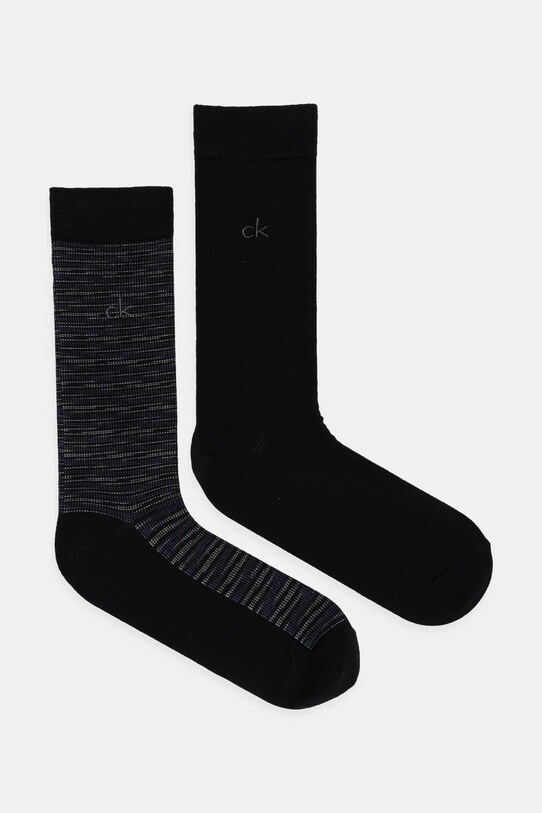 Носки Calvin Klein 2 шт узор чёрный 701231365