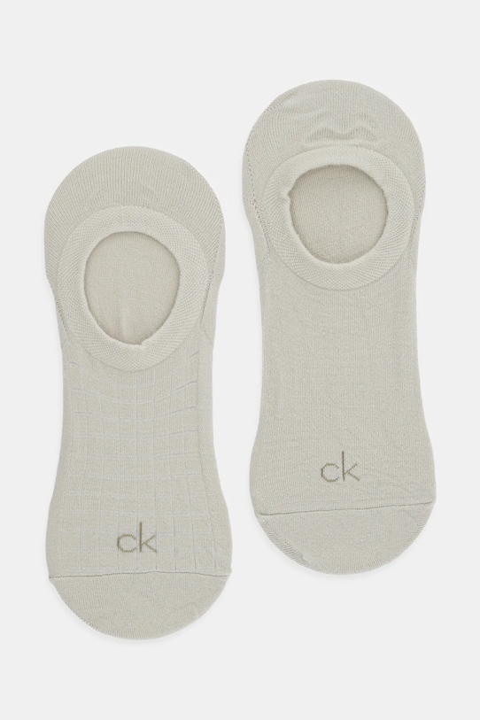 Κάλτσες Calvin Klein 2-pack κοντές κάλτσες μπεζ 701231366