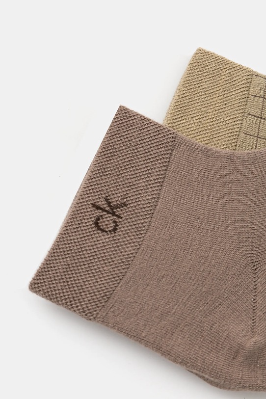 Шкарпетки Calvin Klein 2-pack 701231369 бежевий SS25