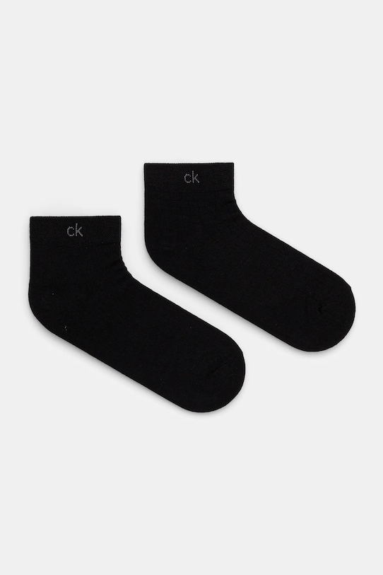 Шкарпетки Calvin Klein 2-pack довгі шкарпетки чорний 701231369
