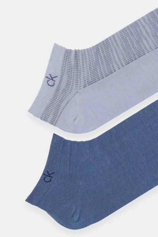 Ponožky Calvin Klein 2-pack 701232663 modrá SS25