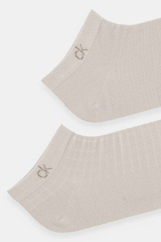 Ponožky Calvin Klein 2-pack 701233245 béžová SS25