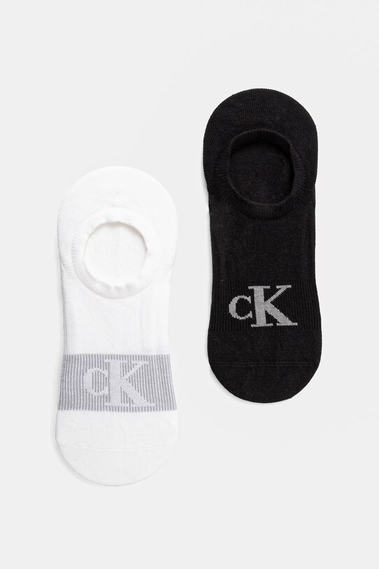 Шкарпетки Calvin Klein Jeans 2-pack короткі шкарпетки білий 701231389