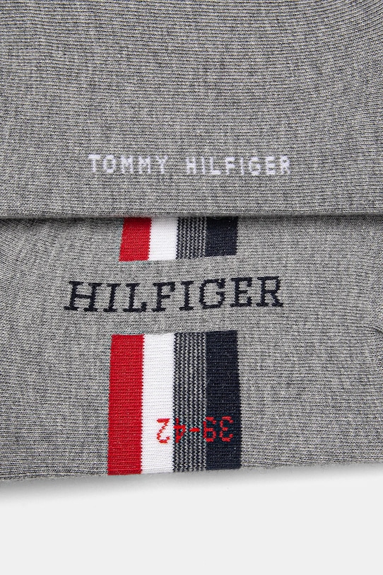 Ponožky Tommy Hilfiger 2-pack 701232467 šedá SS25