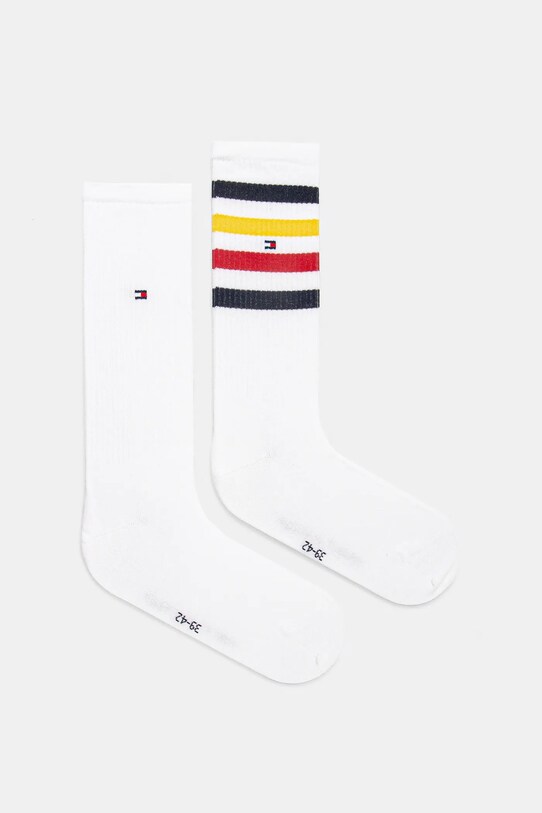 Шкарпетки Tommy Hilfiger 2-pack довгі шкарпетки білий 701232594