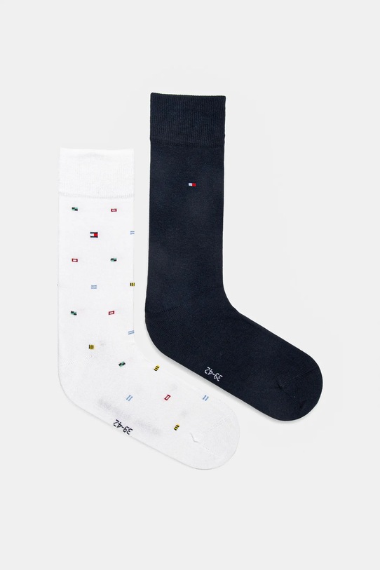 Шкарпетки Tommy Hilfiger 2-pack довгі шкарпетки білий 701232597