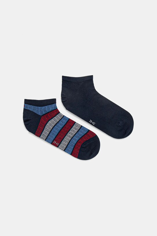 Κάλτσες Tommy Hilfiger 2-pack με μοτίβο σκούρο μπλε 701232934