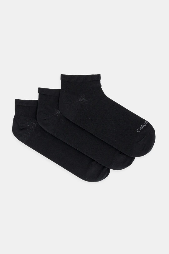 Носки Calvin Klein 3 шт короткие носки чёрный 701233831