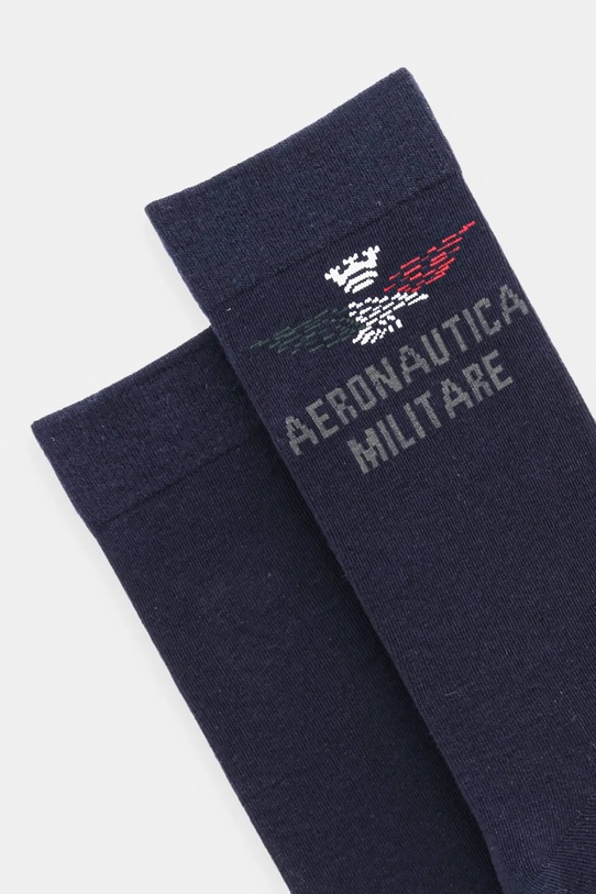 Чорапи Aeronautica Militare CZ011L499 тъмносин SS25