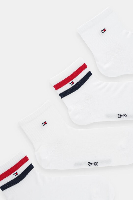 Tommy Hilfiger skarpetki 4-pack 701235884 biały SS25