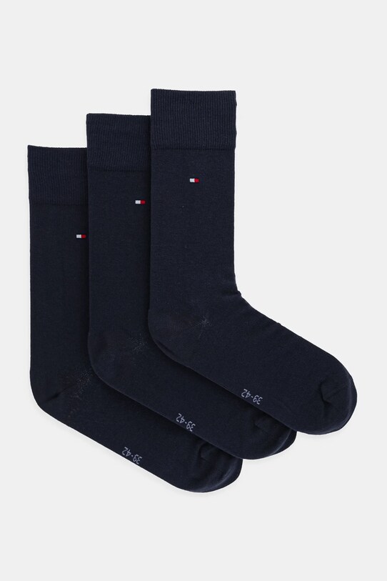 Ponožky Tommy Hilfiger dlouhé ponožky námořnická modř 701233826