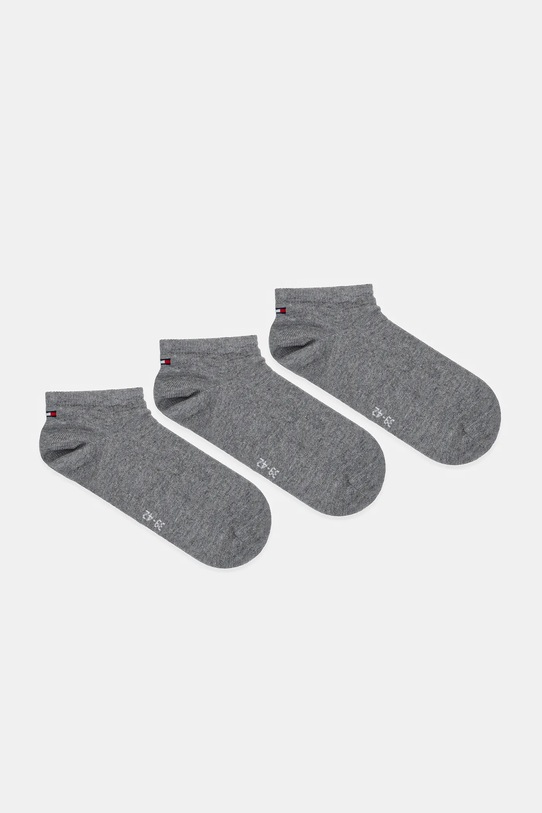 Nogavice Tommy Hilfiger Kratke nogavice siva 701233827