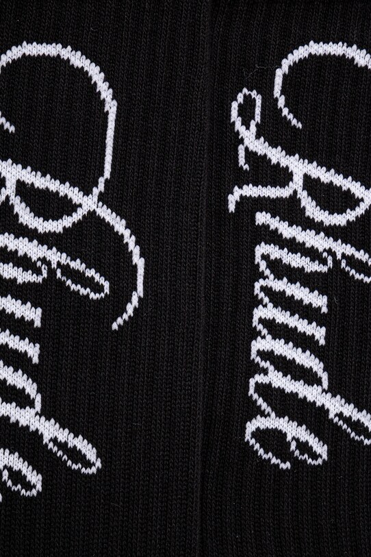 Шкарпетки RHUDE Vertical Script RHPS25SO07117 чорний SS25