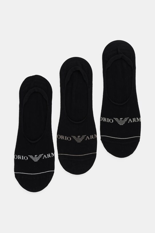 Ponožky Emporio Armani Underwear krátké ponožky černá EM000548.AF12276