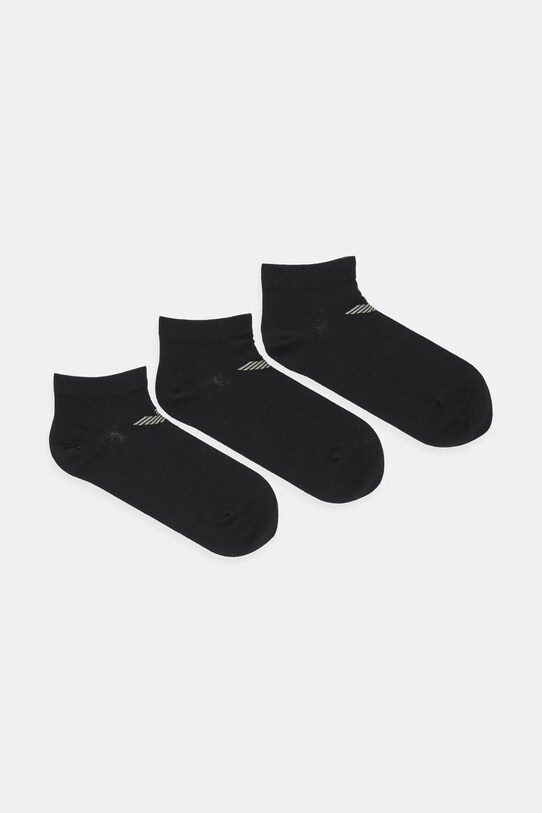Emporio Armani Underwear sosete 3-pack sosete scurte negru EM000550.AF12271