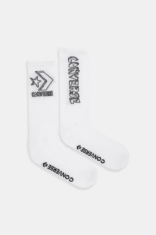 Converse șosete uni alb E1343W.2010