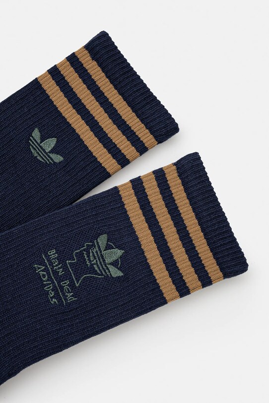 Ponožky adidas Originals x Brain Dead Sock JN2408 námořnická modř SS25