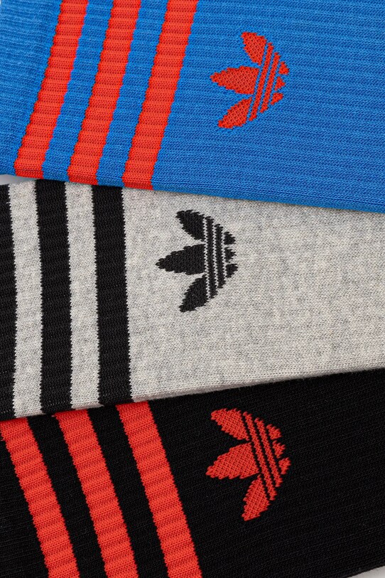 Ponožky adidas Originals x 100T Socks 3-pack JY0235 černá SS25