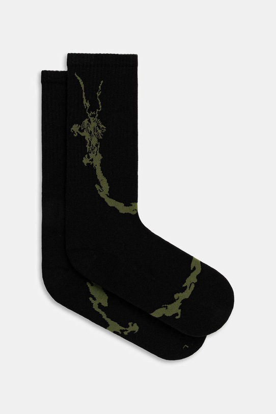 Κάλτσες Birkenstock 1774 x Maharishi Tabi Sports ψηλές κάλτσες μαύρο 1030718