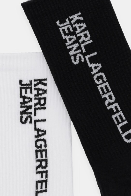 Karl Lagerfeld Jeans skarpetki 2-pack A1W47053 czarny SS25