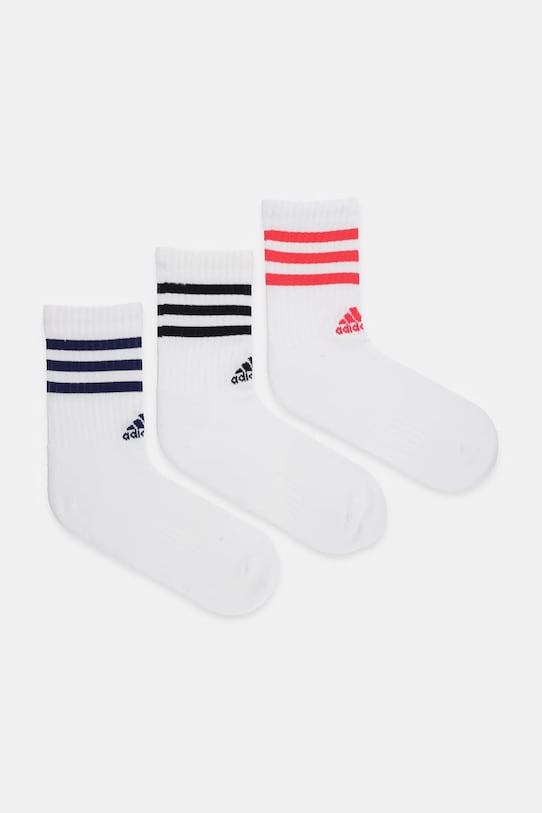 Шкарпетки adidas Essentials 3-pack довгі шкарпетки білий JC8839