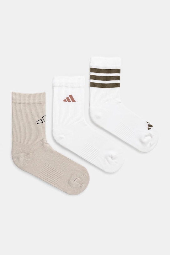 Носки adidas LOGO PACK 3PP 3 шт длинные носки белый JD5830