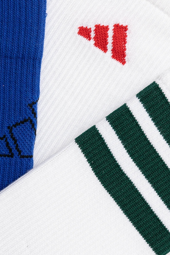 Ponožky adidas LOGO PACK 3PP 3-pack JD5831 bílá SS25