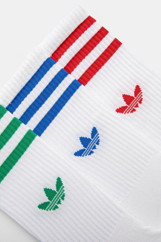 Κάλτσες adidas Originals 3-pack JJ1984 λευκό SS25