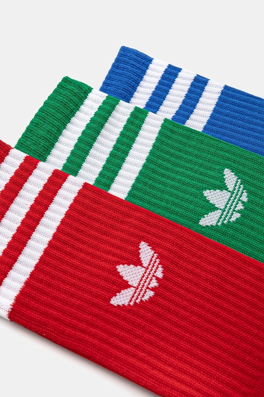 Ponožky adidas Originals 3-pak JJ1985 červená SS25