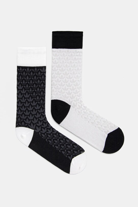 Шкарпетки adidas Originals 2-pack довгі шкарпетки чорний JC8631